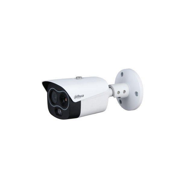 Dahua IP Bullet dual hőkamera - TPC-BF1241-B3F4-DW (256x192, 3,5mm / 4MP, 4mm,
ICR, IR30m, IP67, WDR, audio, I/O, PoE)