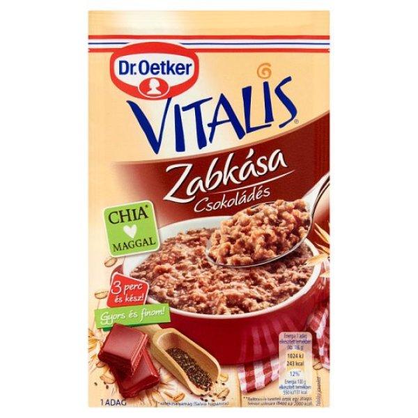 Dr.oetker vitalis zabkása csokoládés 61 g