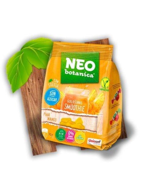 Neo Botanica stevia zselécukorka cukormentes, gluténmentes ananász-mangó
ízű 72 g