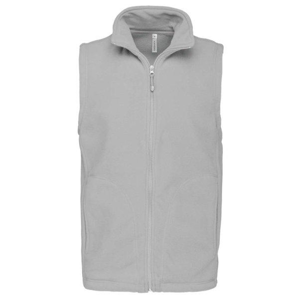 Férfi LUCA polár mellény, Kariban KA913, Snow Grey-2XL