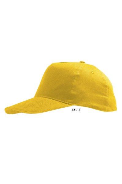 Gyerek SUNNY KIDS tépőzáras baseball sapka, 5 paneles, SOL'S SO88111,
Gold-U