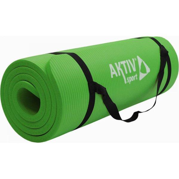Fitnesz szőnyeg 183x61x1,5 cm almazöld A-sport 