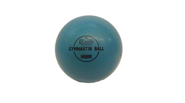 Ritmikus gimnasztika labda 19 cm kék, PLASTO
