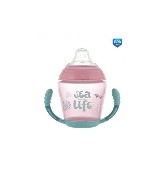 Canpol Babies Cseppmentes itatópohár puha ivócsőrrel 230 ml (9h+) -
Rózsaszín