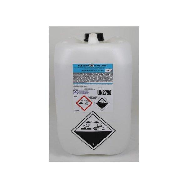 Ecetsav 50 %-os (technikai) 20 liter