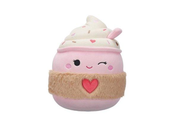 Squishmallows: Jenny a kacsintó, világosrózsaszín latte 20cm