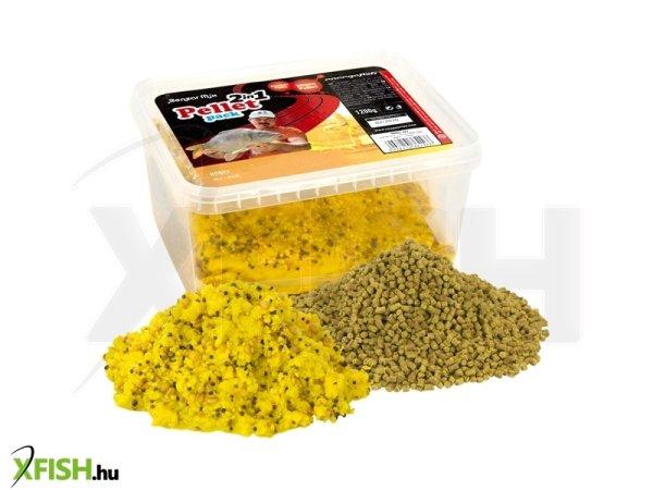 Benzar Mix Pellet Pack 2In 1 1200Gr Choko Orange