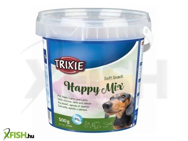 Trixie jutalomfalat soft snack happy mix vödrös 500gr