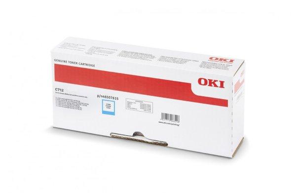 Oki C712 11500 oldal Eredeti Cyan Toner