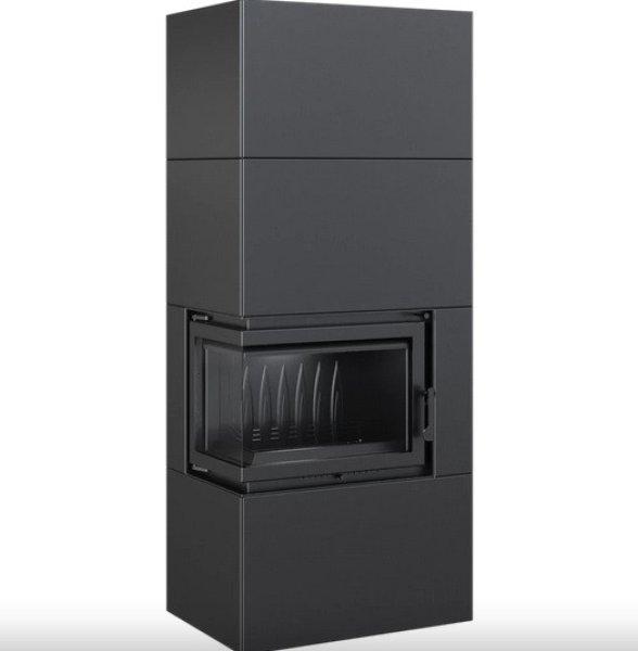 KRATKI SIMPLE BOX BAL OLDALÜVEGES FEKETE SZÍNŰ KANDALLÓBETÉT SIMPLE
BETÉTTEL