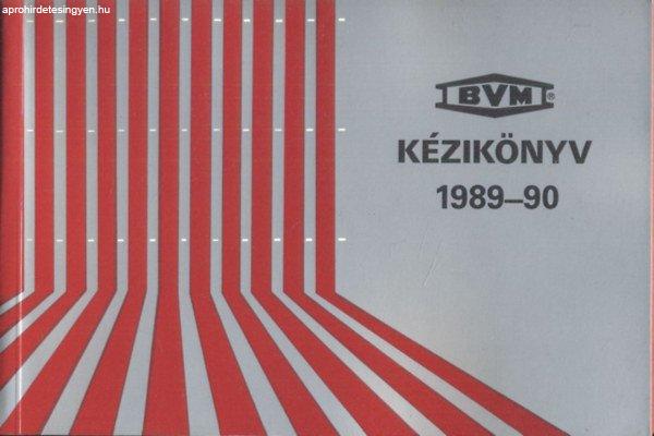 BVM kézikönyv 1989-90 -