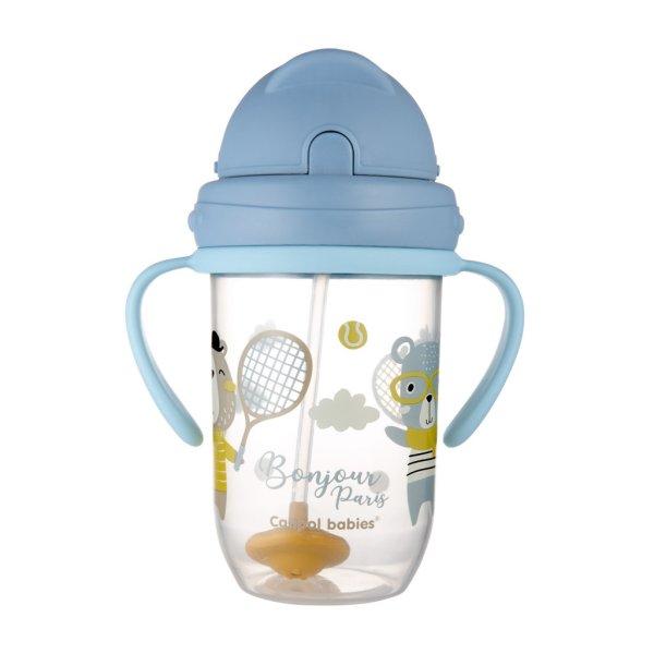 Canpol Cseppmentes szívószálas itatópohár nehezékkel 270 ml (6h+) - Kék
Maci 