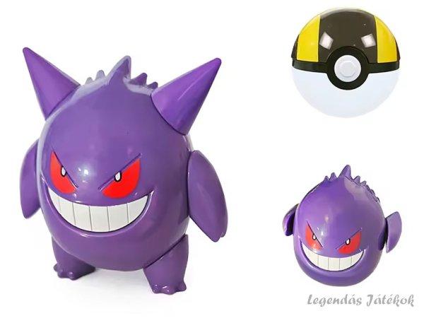 Pokemon labdába zárható Gengar figura