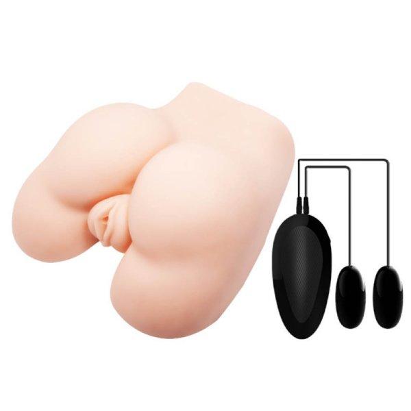 Crazy Bull Vagina and Anal Exact Full Size vibrációs vagina és anusz
maszturbátor
