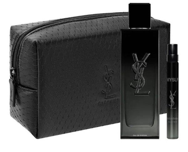 Yves Saint Laurent MYSLF - EDP 100 ml (újratölthető) + EDP 10 ml
+ kozmetikai táska