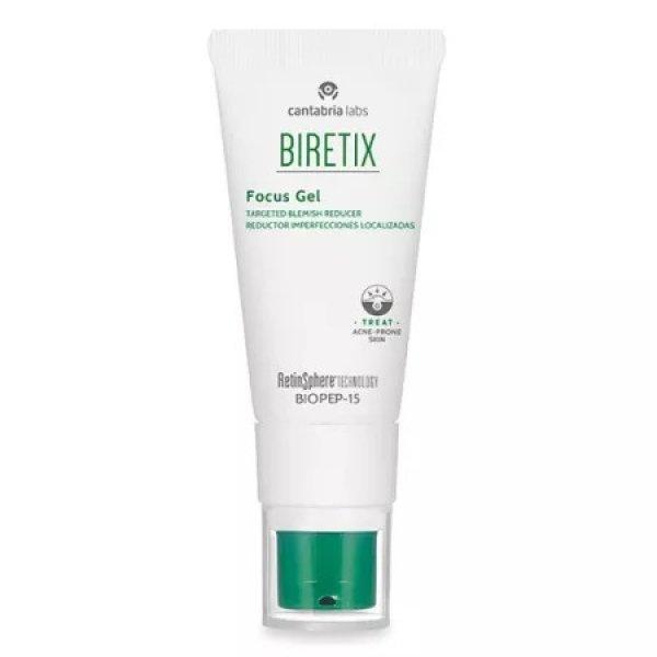 BIRETIX Nyugtató gél aknéra hajlamos bőrre Focus Gel
(Targeted Blemish Reducer) 15 ml