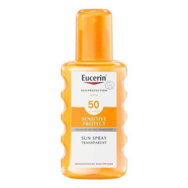 Eucerin Átlátszó napvédő spray SPF 50 (Sun Clear
Spray) 200 ml