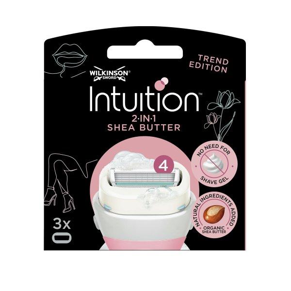 Wilkinson Sword Cserefej Intuition 2v1 Shea Butter 3 db