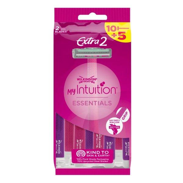 Wilkinson Sword Eldobható borotva My Intuition Essentials 10 + 5 db