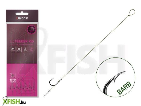 Delphin Nolimit Sting Előkötött Horog 12cm 15Lbs 6-os 7mm Csalitüske
6db/csomag