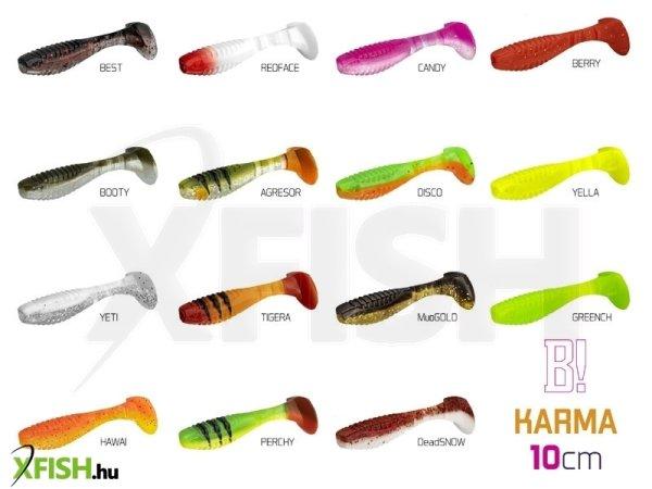 Delphin Gumihal Karma Uvs Berry 10cm 5db/csomag