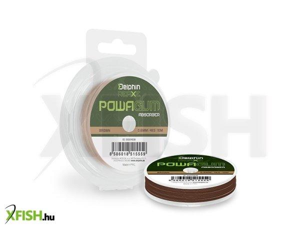 Delphin Reaxe Powagum Absorber Erőgumi Barna 10m 0.80mm 6Kg