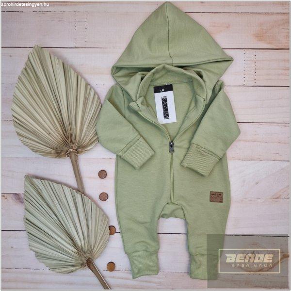 Z&Z Kazum pamut overál levehető kapucnival/ olive green