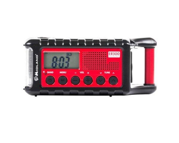Midland óra rádió ER300 AM/FM powerbank