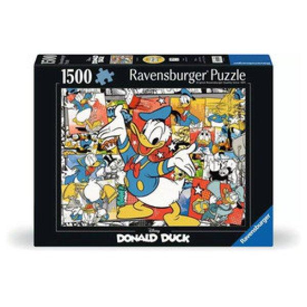 Puzzle 1500 db - Donald kacsa