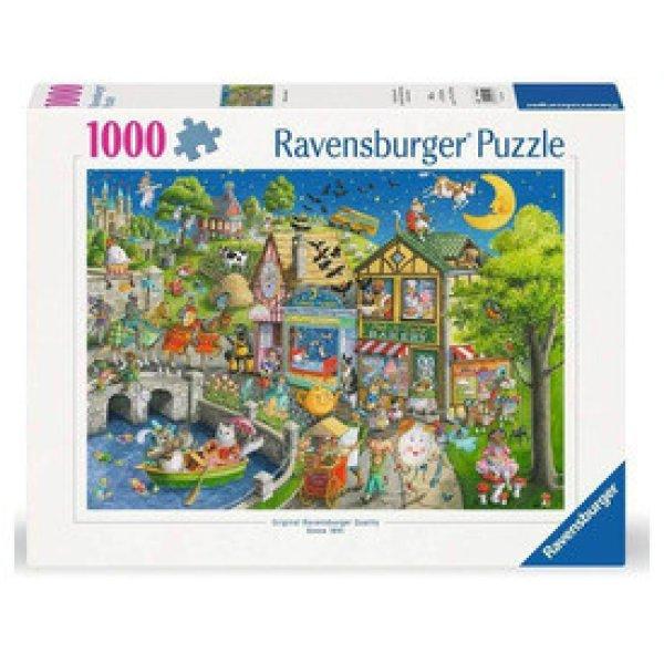 Puzzle 1000 db - Mother Gooseville