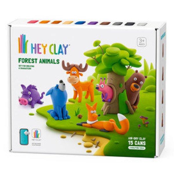 Hey Clay Nagy Szett Erdei Állatok