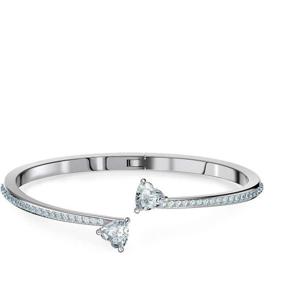 Swarovski Csillogó merev karkötő Attract Soul 5518814 L - 6,2 cm