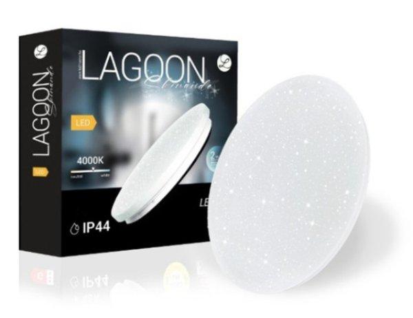 Lagoon Skinande 72 W-os ø600 mm kerek natúr fehér mennyezeti lámpa IP44-es
védettségű