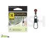 Kamatsu Small Style Plastic Head Swivel With Interlock Snap 