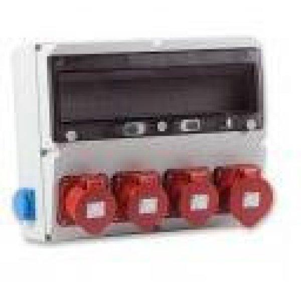 Ipari csatlakozó doboz 2x2P+F - 2x5P16A és 2x5P32A