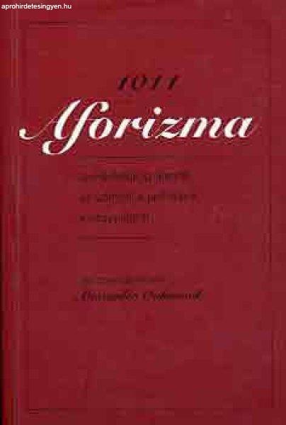 1011 aforizma - Alexander Oakwood