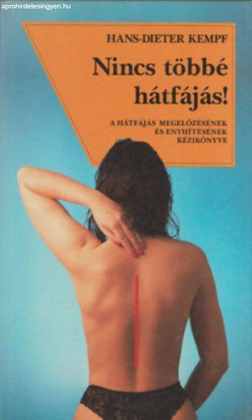 Nincs többé hátfájás! - Hans-Dieter Kempf
