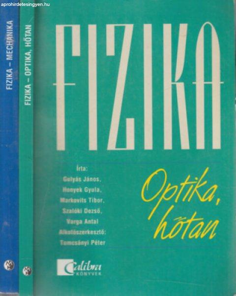 2 db. fizika tankönyv (Optika, hőtan + Mechanika) - 