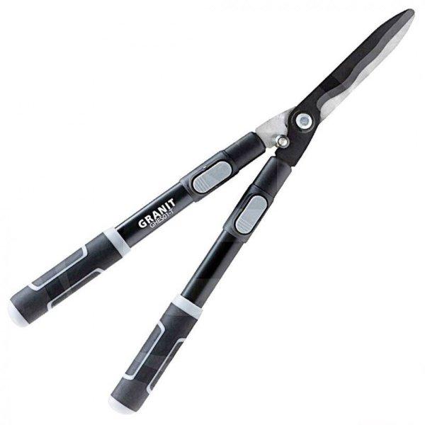 Sövényvágó olló teleszkópos GRANIT® BLACK EDITION™ GHES01-T 
