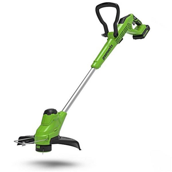 Fűszegélynyíró akkumulátoros Greenworks® G24LT28 24V ⇔28 cm ∅ 1.6 mm -
2Ah akku és micro töltővel - eredeti minőségi alkatrész*