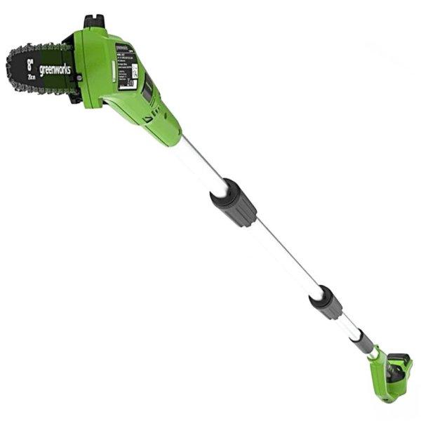 Ágvágó akkumulátoros Greenworks® G24PS20 24V ⇔ 240 cm - akku és töltő
nélkül - eredeti minőségi alkatrész*