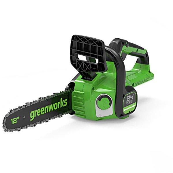 Láncfűrész akkumulátoros Greenworks® GD24CS30 24V 3/8" 1.1 mm 45 szem
- akku és töltő nélkül - eredeti minőségi alkatrész*