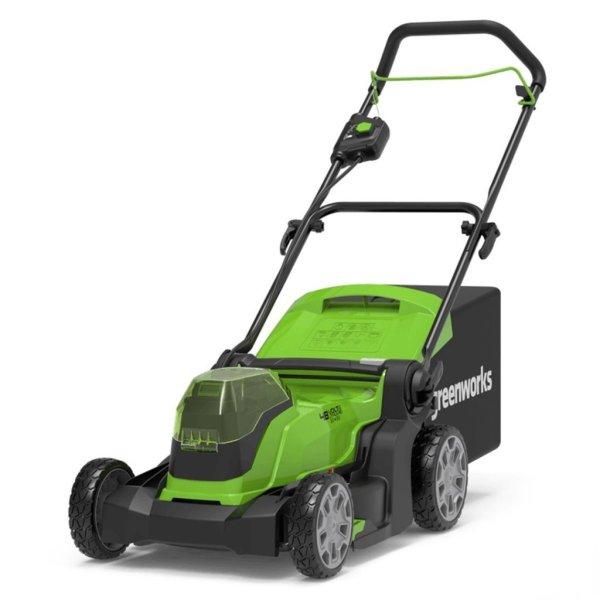 Fűnyíró akkumulátoros Greenworks® G24X2LM41 48V ⇔ 41 cm - akku és
töltő nélkül - eredeti minőségi alkatrész*