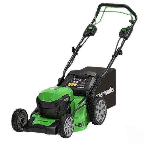 Fűnyíró akkumulátoros Greenworks® GD24X2LM46SP 48V ⇔ 46 cm - akku és
töltő nélkül - eredeti minőségi alkatrész*