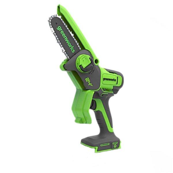 Láncfűrész akkumulátoros Greenworks® G24MCS10 24V ⇔ 10 cm - akku és
töltő nélkül - eredeti minőségi alkatrész*