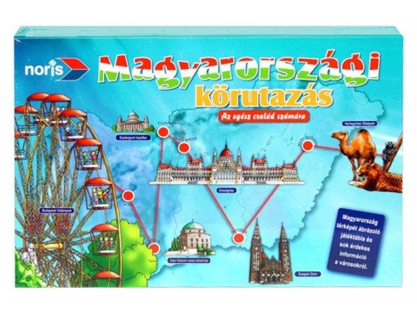 Magyarországi körutazás társasjáték
