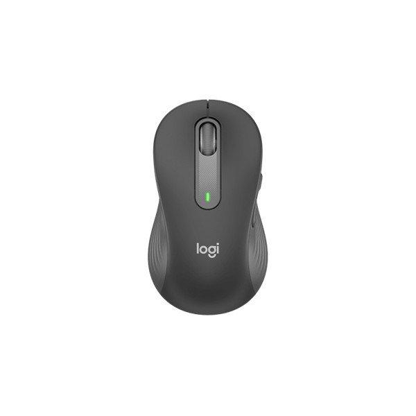 LOGITECH Egér - M650 Signature Vezeték Nélküli Optikai (Large) balkezes,
Grafitszürke