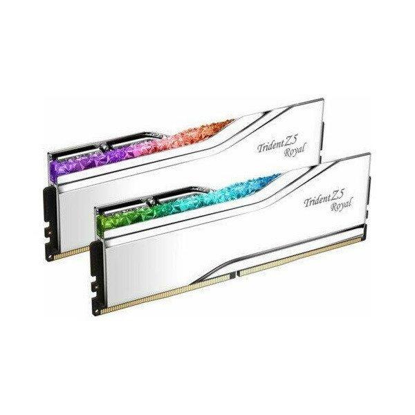 G.SKILL Memória DDR5 64GB 6400Mhz CL32 DIMM, 1.40V, Trident Z5 Royal Intel XMP
(Kit of 2)