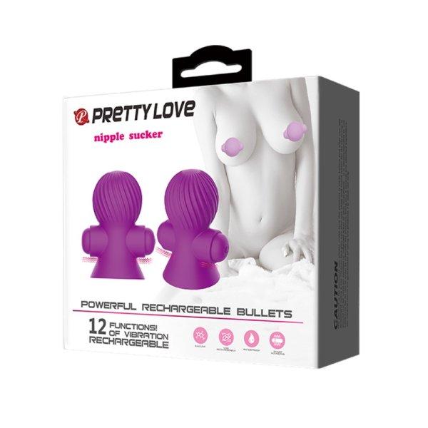  Pretty Love Nipple Sucker Purple 