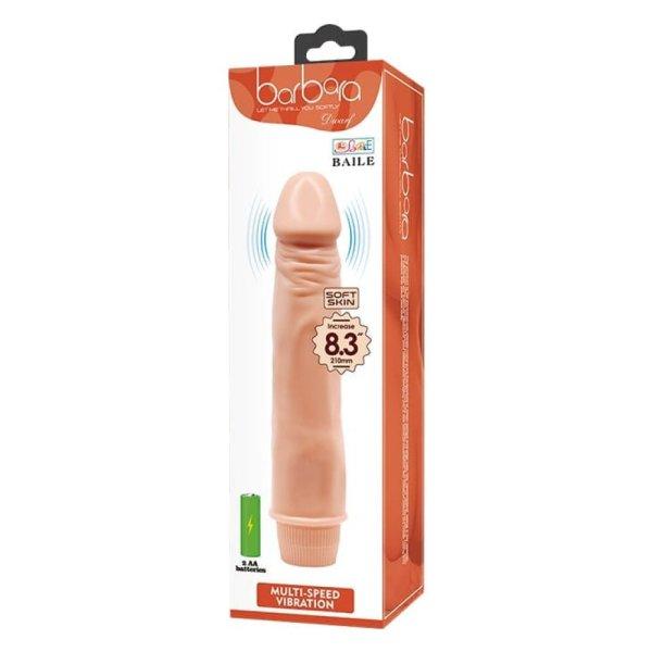  Barbara Dwarf Realistic Multi-Speed Vibrator 8.3" 